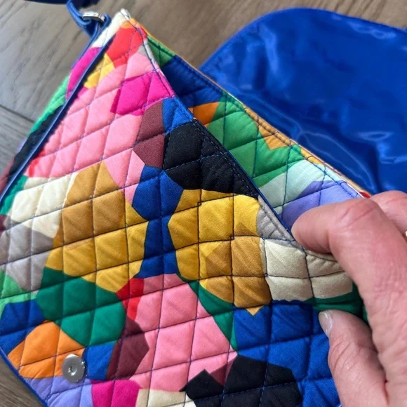 Vera Bradley Crossbody Shoulder Bag Multi colored - Picture 4 of 10